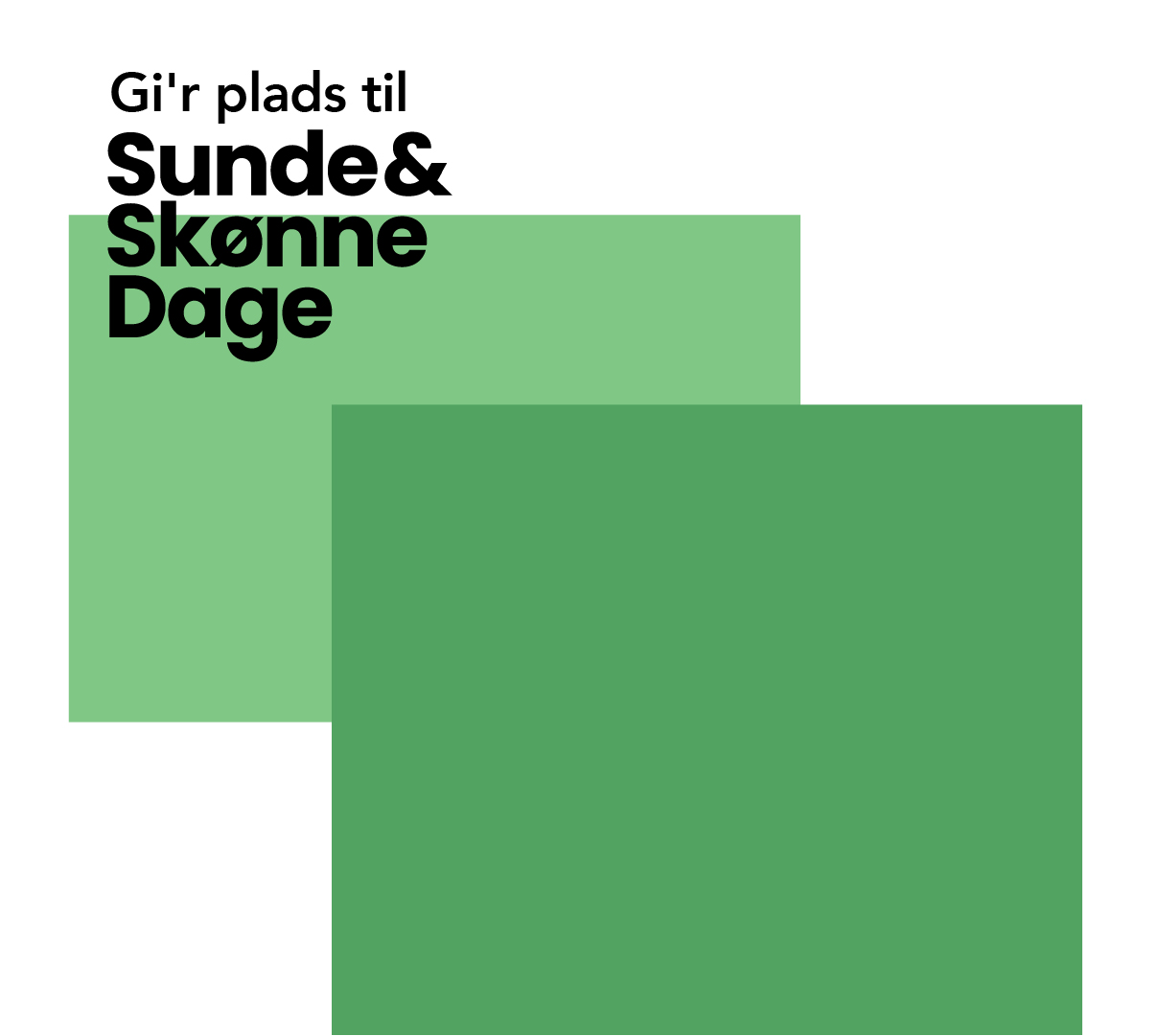 Inspiration: Sunde, skønne dage - NBC